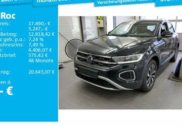 VW T-Roc 71.741 km 17.490 &euro; Frankfurt 60326