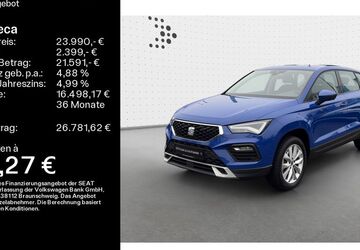 Seat Ateca 38.461 km 23.590 &euro; Kelkheim 65779