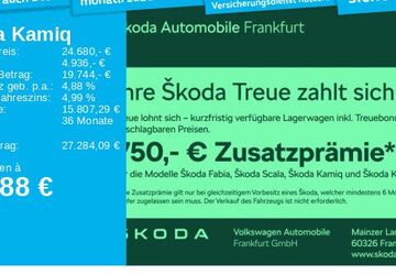 Skoda Kamiq 4.500 km 24.680 &euro; Frankfurt 60326