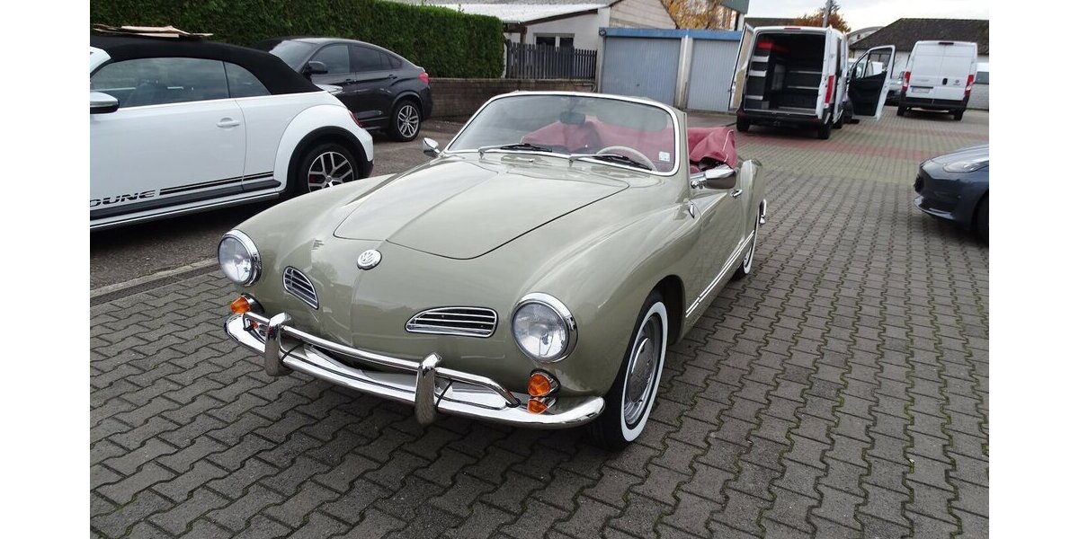 VW Karmann Ghia Cabrio vollständig restauriert 1.200 km 63.900 &euro; Rodgau 63110