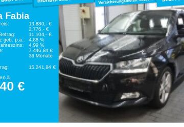 Skoda Fabia 52.343 km 13.880 &euro; Frankfurt 60326