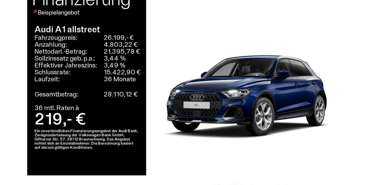 Audi A1 3.491 km 26.199 &euro; Bad Nauheim 61231