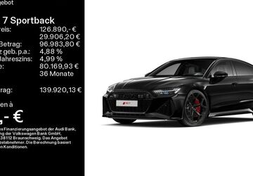 Audi RS7 18.598 km 126.890 &euro; Oberursel 61440