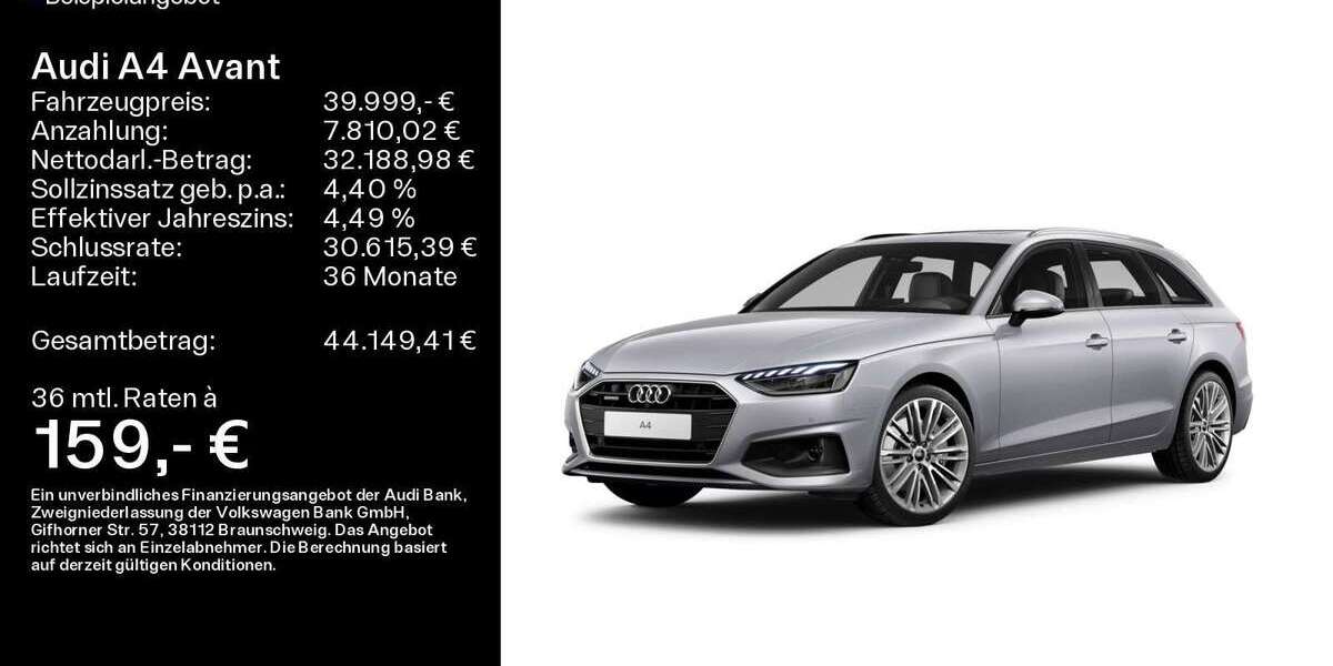 Audi A4 20.700 km 39.999 &euro; Mühlheim a. Main 63165