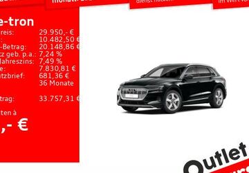 Audi e-tron 88.002 km 29.950 &euro; Frankfurt am Main 60314