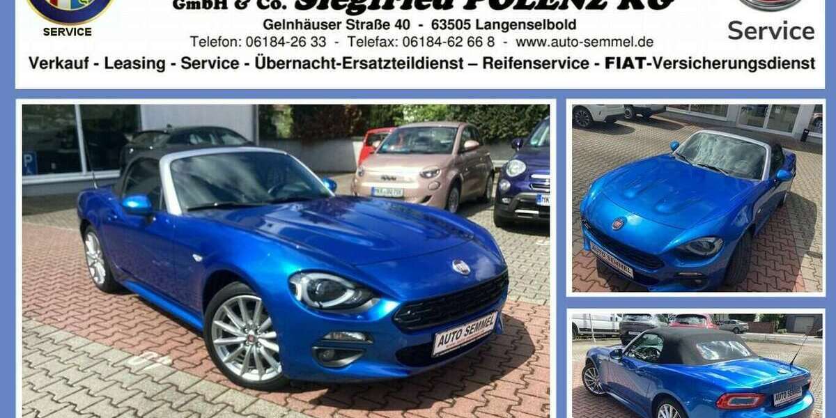 Fiat 124 Spider 101.693 km 16.400 &euro; Langenselbold 63505