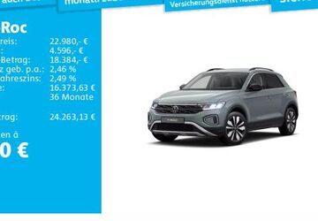 VW T-Roc 25.127 km 22.980 &euro; Neu-Isenburg 63263