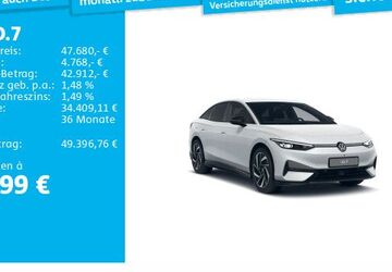 VW ID.7 19.191 km 47.680 &euro; Frankfurt 60326