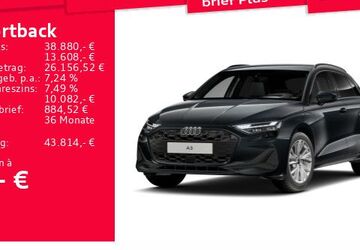 Audi A3 8.018 km 38.879 &euro; Frankfurt am Main 60326