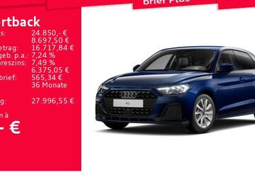 Audi A1 8.429 km 24.850 &euro; Frankfurt am Main 60314