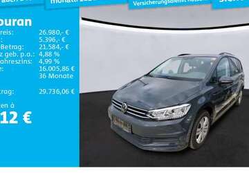 VW Touran 56.334 km 26.980 &euro; Frankfurt 60326