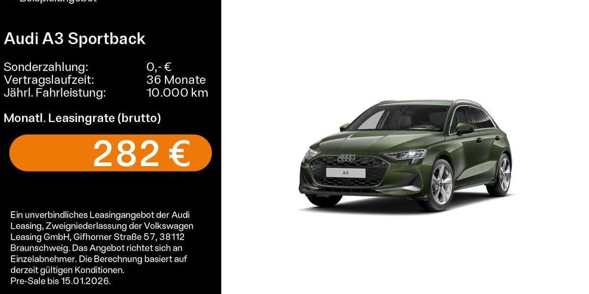 Audi A3 12.400 km 32.499 &euro; Hanau 63452