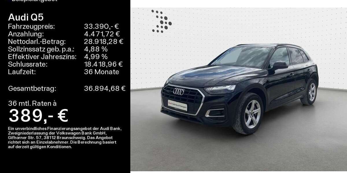 Audi Q5 44.137 km 33.390 &euro; Königstein-TS 61462