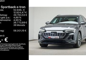 Audi Q8 e-tron 49.900 km 51.488 &euro; Mühlheim 63165