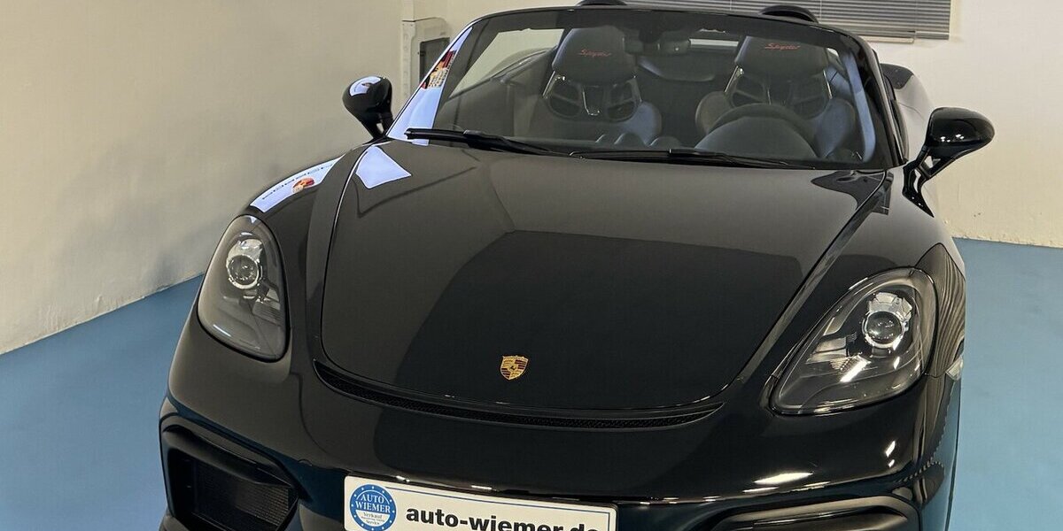 Porsche 718 Boxster Spyder APPROVED/Schalensitze/Chrono 6.800 km 103.500 &euro; Dreieich 63303