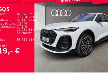 Audi SQ5 9.900 km 86.980 &euro; Frankfurt am Main 60314