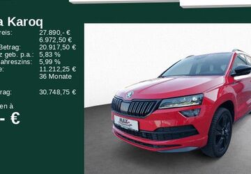 Skoda Karoq 35.400 km 25.980 &euro; Rödermark 63322