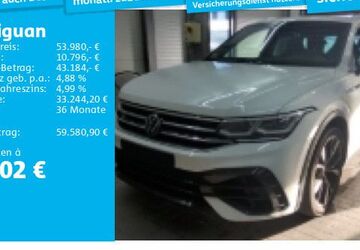 VW Tiguan 31.717 km 53.980 &euro; Frankfurt 60326