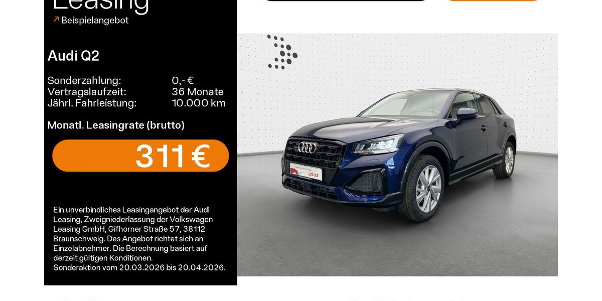 Audi Q2 27.725 km 34.490 &euro; Hofheim 65719