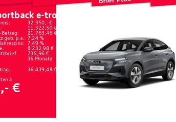 Audi Q4 e-tron 65.973 km 32.350 &euro; Frankfurt am Main 60314