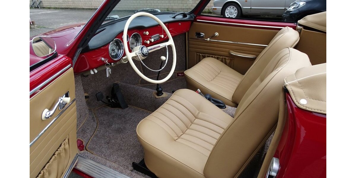 VW Karmann Ghia Cabrio vollständig restauriert 1.200 km 63.990 &euro; Rodgau 63110