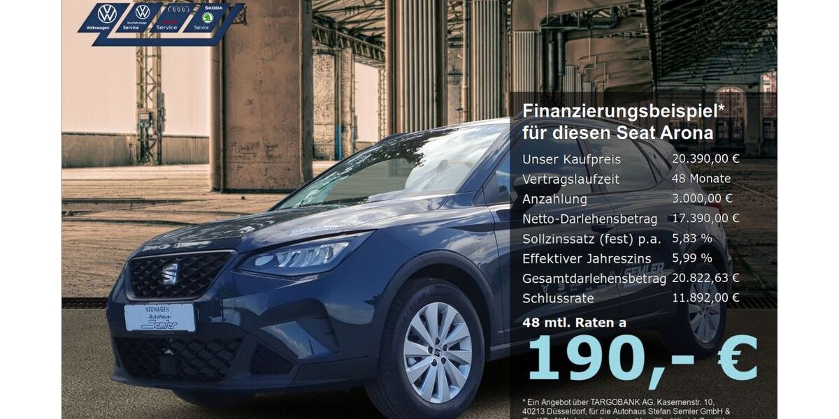Seat Arona 6.000 km 20.390 &euro; Griesheim 64347