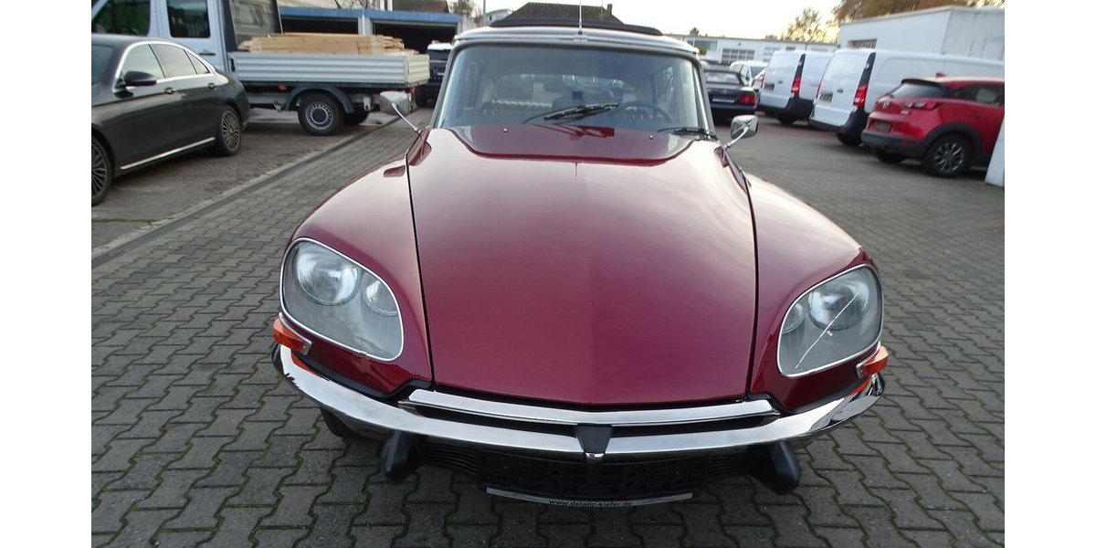 Citroen DS 20 Pallas ein Traum in rouge cornaline 1.200 km 84.900 &euro; Rodgau 63110