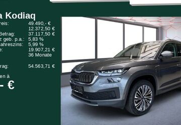Skoda Kodiaq 16.900 km 49.490 &euro; Rödermark 63322