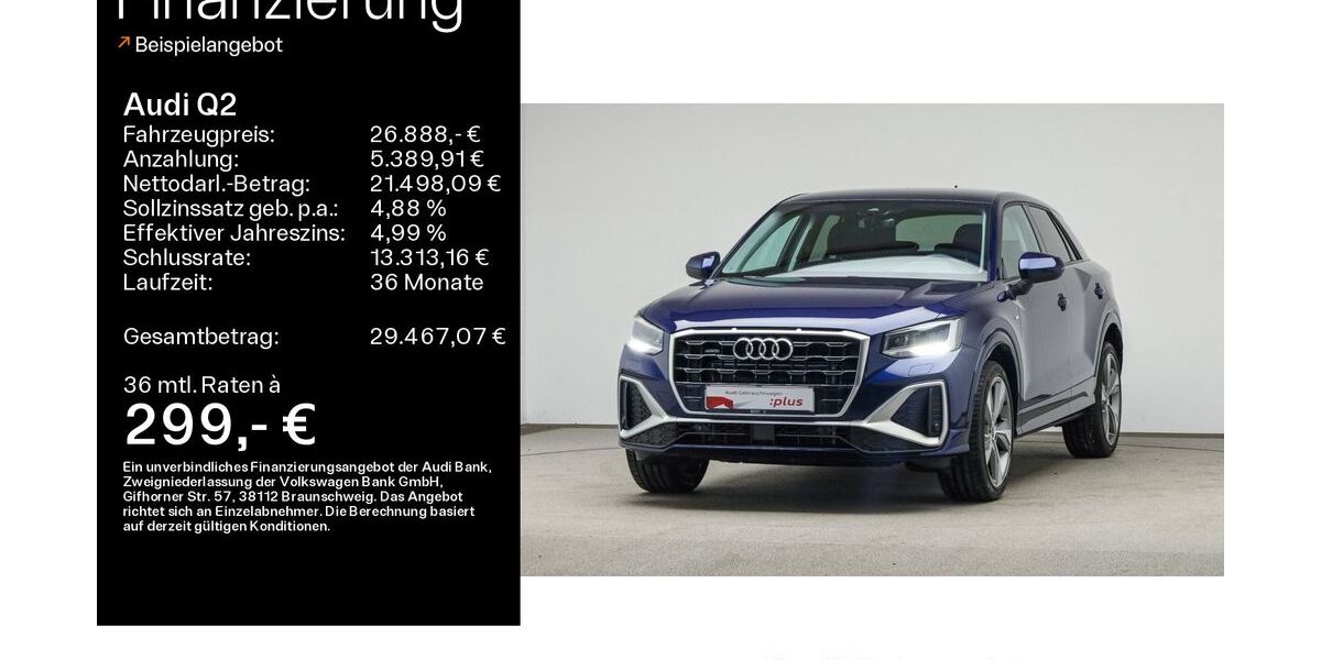 Audi Q2 63.200 km 26.888 &euro; Mühlheim 63165