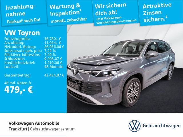 VW Tayron 14.654 km 36.780 &euro; Frankfurt 60326