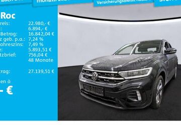 VW T-Roc 31.178 km 22.980 &euro; Frankfurt 60326