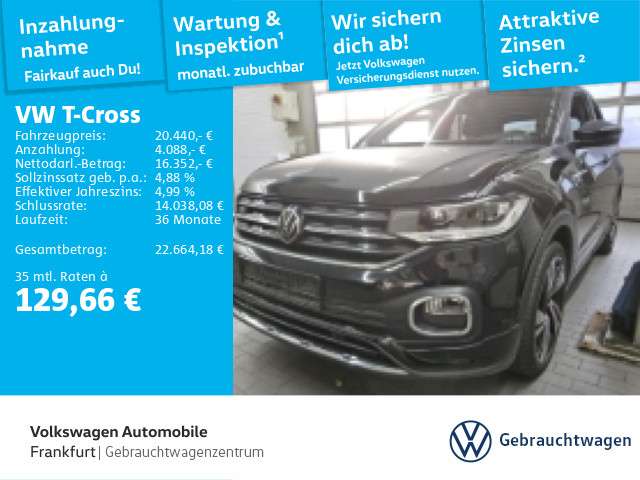 VW T-Cross 47.373 km 20.440 &euro; Frankfurt 60326