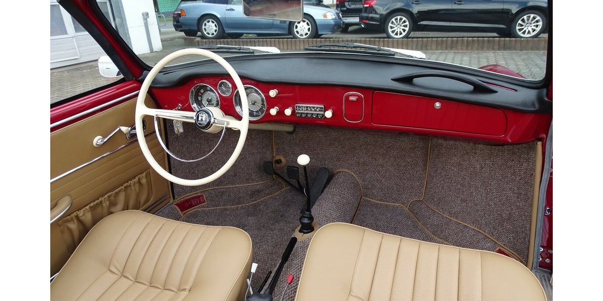 VW Karmann Ghia Cabrio vollständig restauriert 1.200 km 63.990 &euro; Rodgau 63110