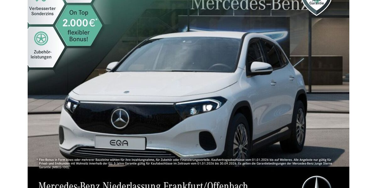 Mercedes-Benz EQA 17.937 km 35.990 &euro; Frankfurt 60599