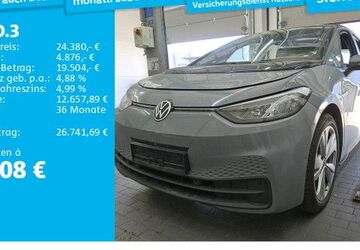 VW ID.3 70.048 km 24.380 &euro; Frankfurt 60326
