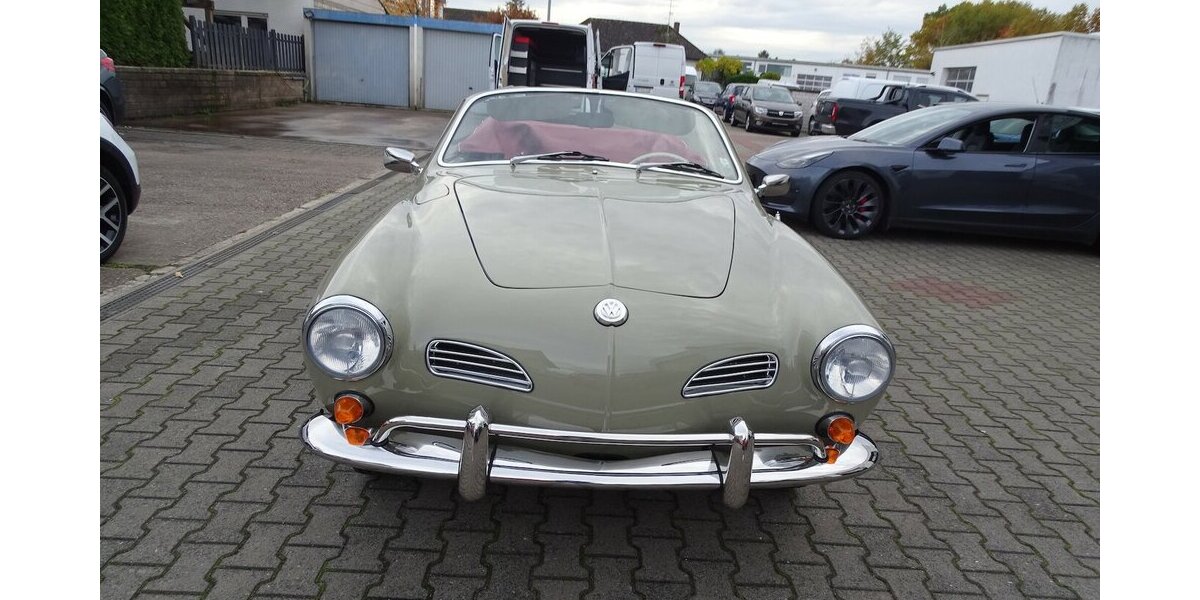 VW Karmann Ghia Cabrio vollständig restauriert 1.200 km 63.900 &euro; Rodgau 63110