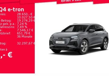 Audi Q4 e-tron 55.821 km 28.650 &euro; Frankfurt am Main 60314