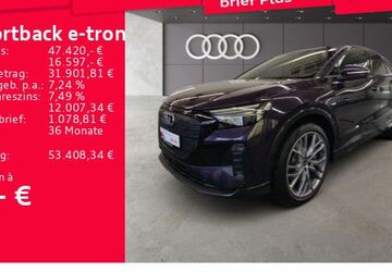 Audi Q4 e-tron 9.934 km 47.420 &euro; Frankfurt am Main 60326