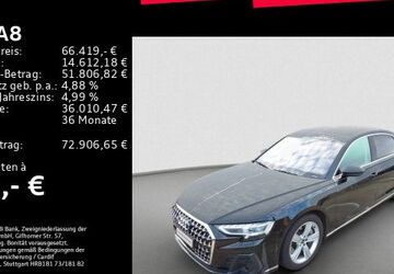 Audi A8 36.200 km 66.419 &euro; Offenbach am Main 63071