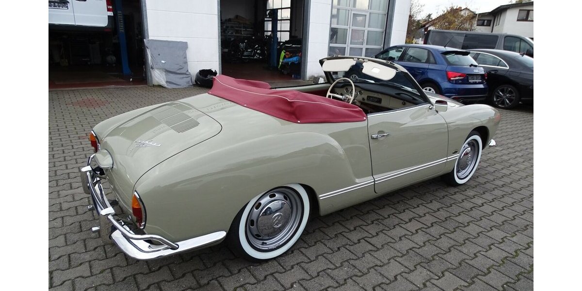 VW Karmann Ghia Cabrio vollständig restauriert 1.200 km 63.900 &euro; Rodgau 63110