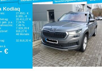 Skoda Kodiaq 77.566 km 27.850 &euro; Frankfurt 60326