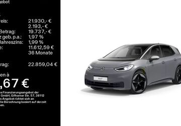 VW ID.3 32.502 km 21.660 &euro; Kelkheim 65779