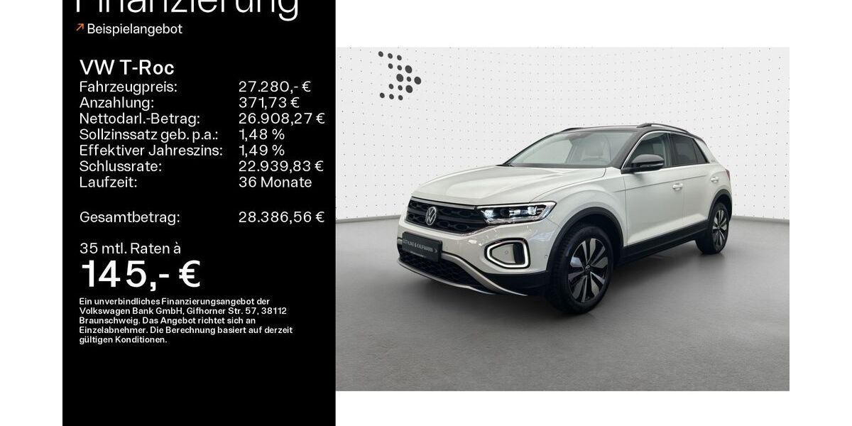 VW T-Roc 25.340 km 26.990 &euro; Hofheim 65719