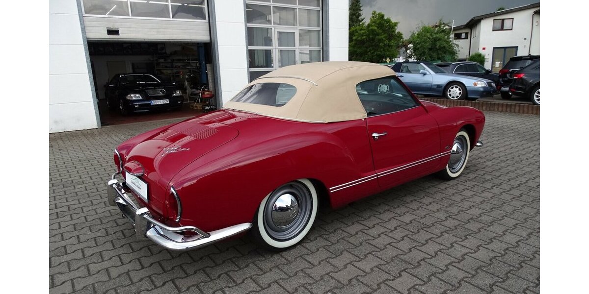 VW Karmann Ghia Cabrio vollständig restauriert 1.200 km 63.990 &euro; Rodgau 63110