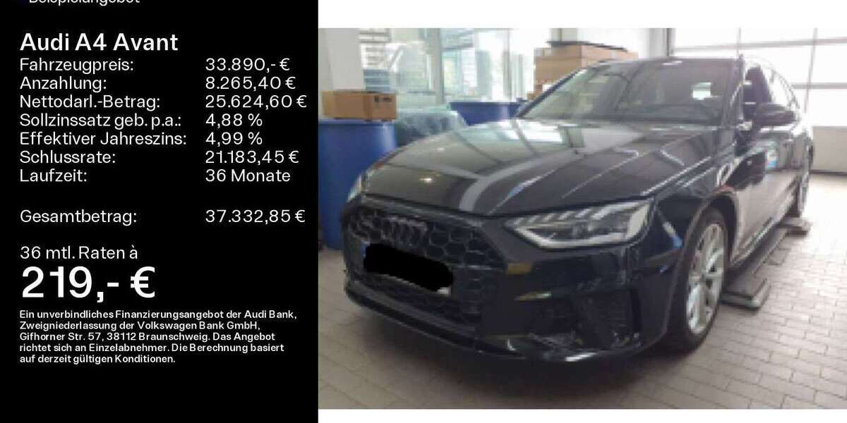 Audi A4 72.836 km 33.890 &euro; Hofheim 65719