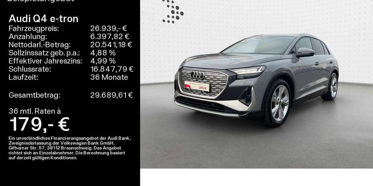 Audi Q4 e-tron 32.950 km 26.939 &euro; Hanau 63452