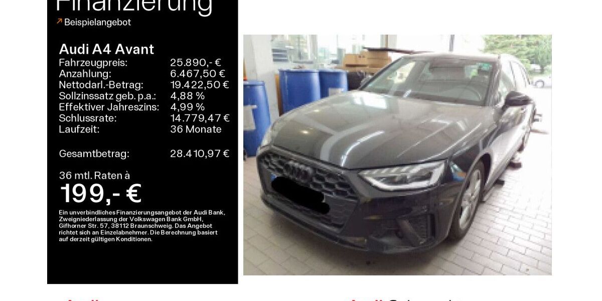 Audi A4 103.926 km 25.890 &euro; Hofheim 65719
