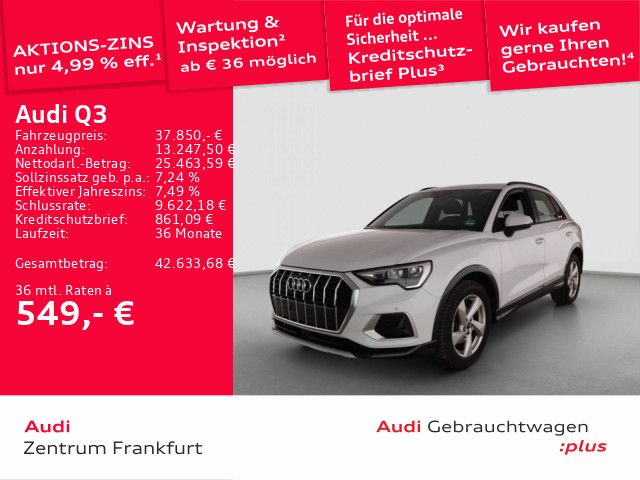 Audi Q3 24.974 km 34.990 &euro; Frankfurt am Main 60314