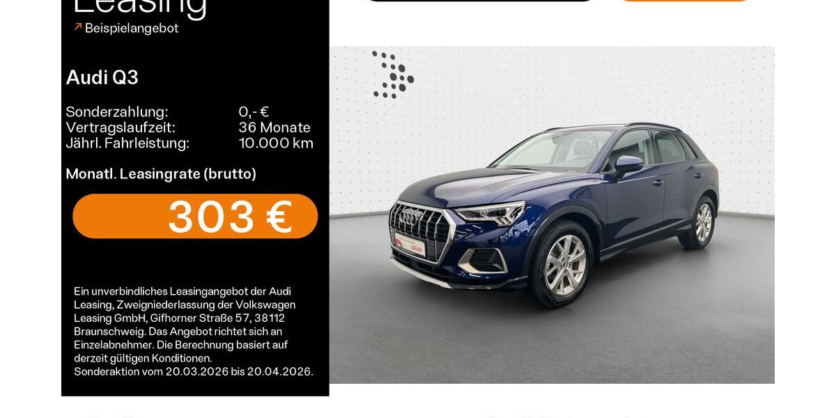 Audi Q3 28.917 km 36.790 &euro; Hofheim 65719