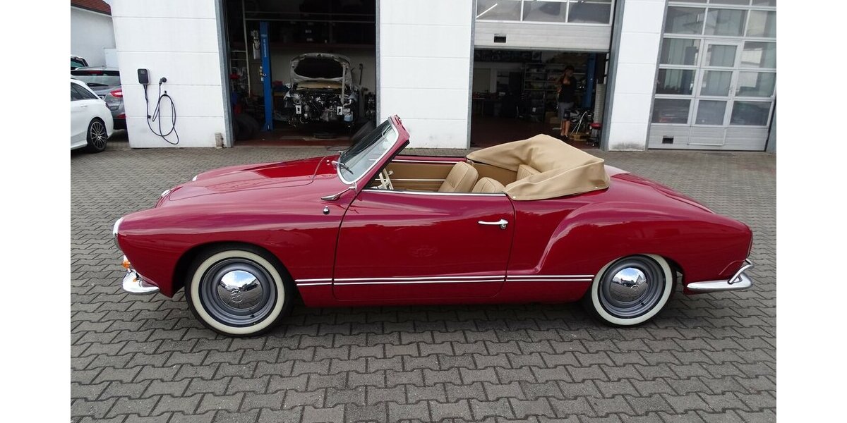 VW Karmann Ghia Cabrio vollständig restauriert 1.200 km 63.990 &euro; Rodgau 63110